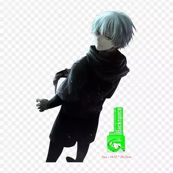 Прозрачный фон Kaneki Ken Kaneki Tokyo Ghoul, железные нашивки для одежды, аппликации, наклейки на одежду, термочувствительные индивидуальные патчи
