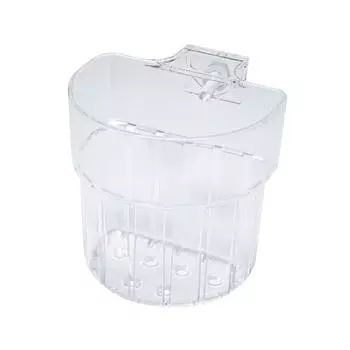 Прозрачный гидропонный посадочный стаканчик, стаканчик для растений для аквариума, для ландшафтного декора аквариума Semicircular