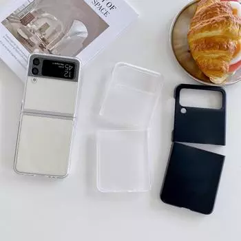 Прозрачный глянцевый матовый чехол для телефона Samsung Z Flip 4, тонкий противоударный жесткий чехол из ПК для Samsung Galaxy Z Flip 3 5g Zflip4 For Z Flip 3
