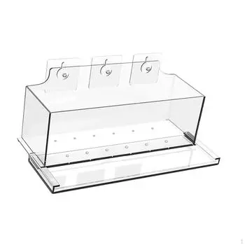 Прозрачный горшок для растений, оконный ящик, кашпо, идеальный подарок, акриловый детский прямоугольник для помещения