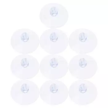 Прозрачный гриб для присоски для головы, кухонного окна, стены, вакуумный клейкий крючок, присоска