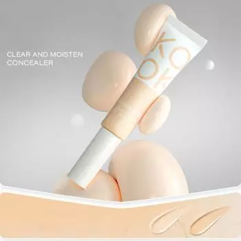 Прозрачный и увлажняющий консилер, водостойкий и устойчивый к поту, не легко смываемый макияж, стойкая, натуральная основа для лица 15g