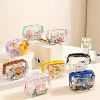 Прозрачный кабель для передачи данных, сумка для хранения зарядного устройства, органайзер для кабеля, водонепроницаемая дорожная сумка-органайзер, защитный чехол для зарядного устройства телефона с рисунком as the picture