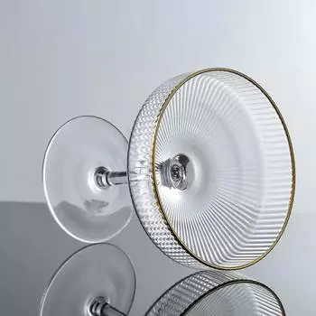 Прозрачный коктейльный стакан Nordic Phnom Penh, для мороженого, йогурта, высокий стакан, бокал для десертного пудинга, посуда для шампанского 1PCS