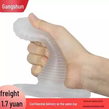 Прозрачный комплект анальных пробок для расширения и стимуляции мужчин small