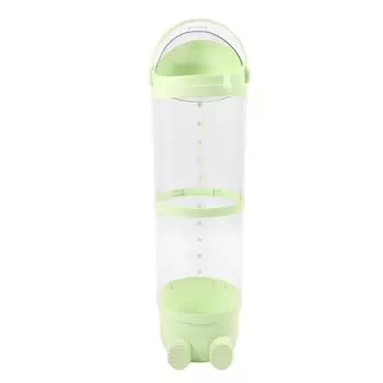 Прозрачный контейнер для хранения мягких игрушек, большая емкость, прозрачное детское ведро для хранения плюшевых игрушек зелёный