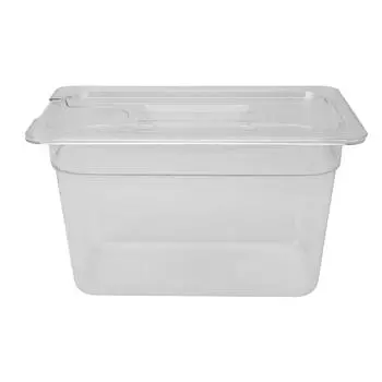 Прозрачный контейнер для медленного приготовления пищи 6,9 л, чехол для хранения в медленноварке с низкой температурой, прозрачный, для низкой температуры