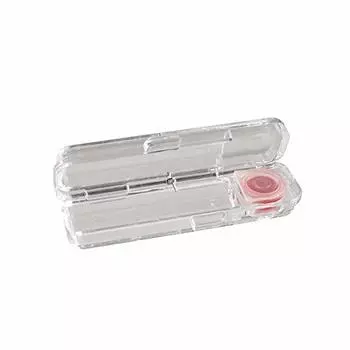 Прозрачный корпус с ярко-красными чернилами