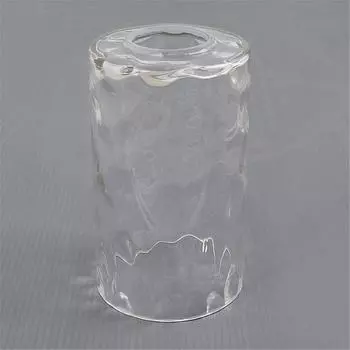 Прозрачный кованый стеклянный абажур для лампы, сменный стеклянный абажур с водяной рябью, аксессуар для подвесного светильника, люстры, настенного бра