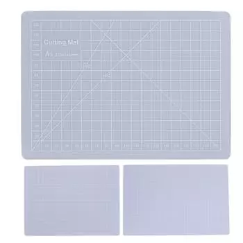 Прозрачный коврик для резки Композитный ПВХ Универсальный Нескользящий Коврик Доска для Рукописи Живописи A5 Size