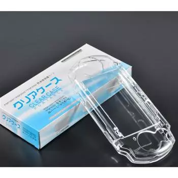 Прозрачный кристаллический жесткий защитный чехол для консоли, защитный чехол