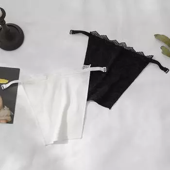 Прозрачный кружевной топ-труба с цветочным антибликовым покрытием, на застежке-молнии, для девочек