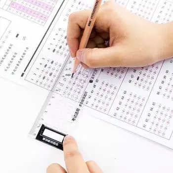 Прозрачный многофункциональный штангенциркуль-линейка для студентов 15 cm прозрачный