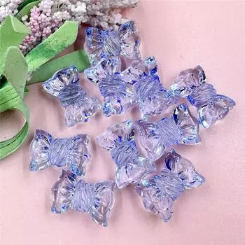 Прозрачный модный 10 шт., материал для изготовления 16*24,2 мм, бусины, ювелирные изделия ручной работы, акриловые хрустальные аксессуары, конфеты, сделай сам, цепочка для телефона розовый