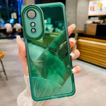 Прозрачный мягкий чехол для OPPO A40 A80 5G A57S A54S A60 A17 A16 A38 A58 A53 Realme GT 6 6T C51 11 C53 C63 C61 защитная пленка для объектива камеры телефона OPPO Find X5 Lite белый