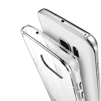 Прозрачный мягкий чехол для Samsung Galaxy A51 A71 A50 A30S S6 S7 Edge S8 S9 S10 Plus J7 J4, силиконовый чехол Samsung S10 Plus чистый