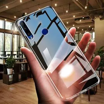 Прозрачный мягкий чехол из ТПУ для huawei P Smart Plus 2019 Z P40 P30 Pro Honor 10 Lite 10i 8A 8X 7A 8S 20 Lite 20S Россия, чехол для телефона Huawei Nova 2 (5.0) чистый