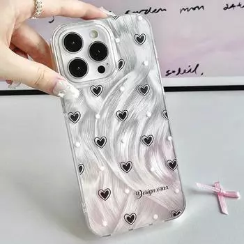 Прозрачный мягкий чехол Zhitai для iPhone 12/13/14/15Pro/16Pro с большими вырезами iPhone 15 Pro Max