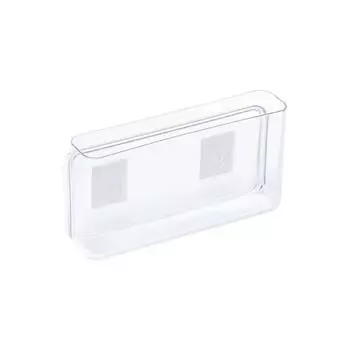 Прозрачный настольный ящик для хранения косметики, канцелярские товары, студенческое общежитие, держатель для ручек, настенная полка для ванной комнаты, пробивая бесплатно
