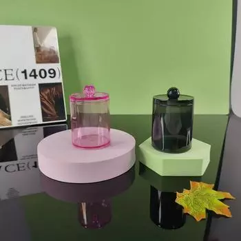 Прозрачный настольный ящик для хранения косметики, ящик для хранения ватных дисков, контейнер для диспенсера ватных палочек, органайзер для ванной комнаты