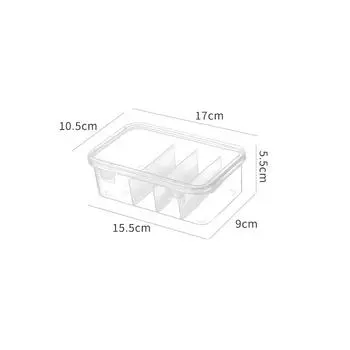 Прозрачный органайзер для зарядного кабеля, коробка для управления кабелем передачи данных, USB-коробка для хранения, небольшой органайзер для настольных принадлежностей и хранения S