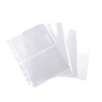 Прозрачный пакет для хранения фотографий формата А5, внутренняя страница фотоальбома с отрывными листами