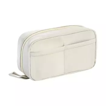 Прозрачный пенал большой вместимости и грязеотталкивающий пенал с высоким внешним видом One Size бежевый