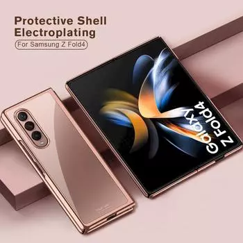 Прозрачный передний и задний складной защитный чехол для Samsung Galaxy Fold4 5g Z Fold 4 Zfold4, чехол с покрытием, жесткий бампер, чехол For Samsung Z fold 4