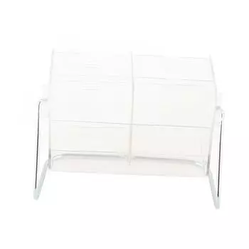 Прозрачный пластиковый держатель пульта дистанционного управления, настольный органайзер, прозрачный чехол для мобильного телефона, очки, всякая всячина