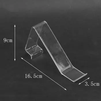 Прозрачный пластиковый дисплей для магазина обуви, держатель для сандалий, дисплей для сандалий