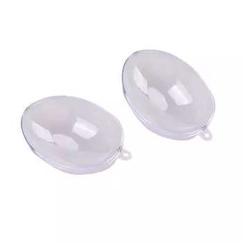 Прозрачный пластиковый шар. Прозрачные пластиковые шары для рукоделия, безделушки для рождественского декора.