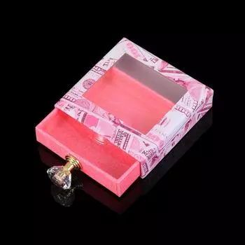 Прозрачный поднос, коробки для ресниц в долларах США, упаковочная коробка для ресниц, накладные ресницы, норковые волосы, ресницы