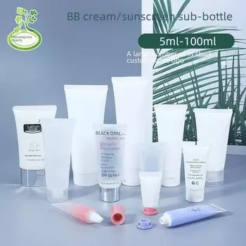 Прозрачный полиэтиленовый шланг Metasequoia для очищающего средства для лица (5мл-100мл) и крем для рук, губная помада, образцы упаковки. 30ml