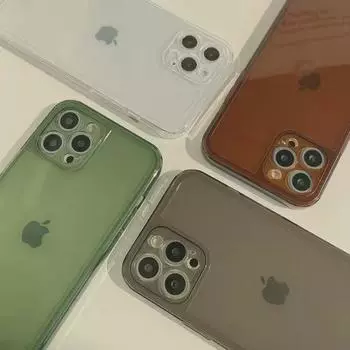 «Прозрачный простой однотонный чехол для iPhone 15 Pro Max, Apple 12, 14, XS — в японском и корейском стиле» 15