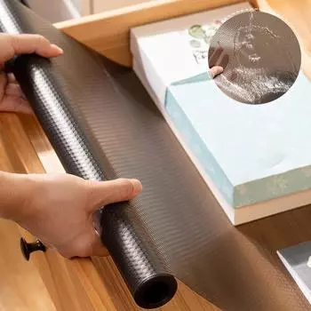 Прозрачный противоскользящий коврик PEVA для ящиков, чехол для полок, кухонный холодильник, водонепроницаемый коврик для шкафа, подставка под стол, маслостойкие подкладки