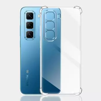 Прозрачный противоударный чехол Airbag для Infinix Hot 50 4G 5G Мягкий силиконовый чехол для телефона Infinix Hot 50 Protector Crystal Shell Fundas ForInfinix Hot 50 4G