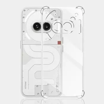 Прозрачный противоударный чехол Airbag для Nothing Phone 2A 2A+ Мягкий силиконовый чехол для телефона Nothing Phone 2A Plus Protect Crystal Fundas For Nothing Phone 2A