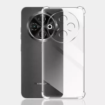 Прозрачный противоударный чехол Airbag для Tecno Spark 30C Мягкий силиконовый чехол для телефона Tecno Spark 30C Защитный кристалл Fundas For Tecno Spark 30C