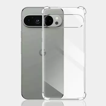 Прозрачный противоударный чехол Airbag TPU для Google Pixel 9 Pro XL 9Pro Coque Мягкий силиконовый чехол для телефона Pixel 9 Защитный чехол Fundas For Google Pixel 9