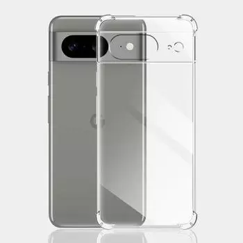 Прозрачный противоударный чехол Airbag TPU для Google Pixel 8 Pro 8A, мягкий силиконовый чехол для телефона Pixel 8 8a, прозрачный чехол, Fundas For Google Pixel 8
