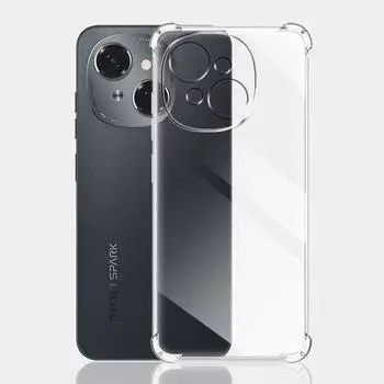 Прозрачный противоударный чехол Airbag TPU для Tecno Spark Go 2025 SPARK Go 1 Мягкий силиконовый чехол для телефона Techno Pop 9 Protector Fundas For TecnoSparkGo2025