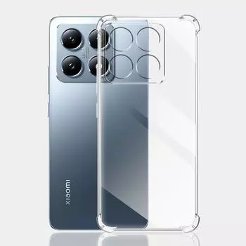 Прозрачный противоударный чехол Airbag TPU для Xiaomi 14T Pro 14t Мягкий силиконовый чехол для телефона Xiaomi 14T Protector Crystal Fundas For Xiaomi 14T