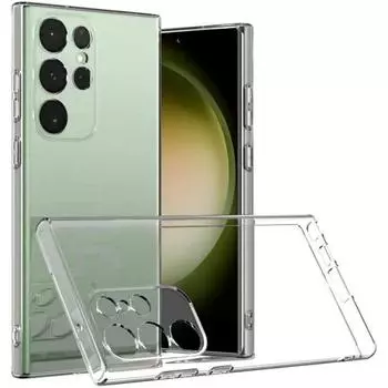 Прозрачный противоударный чехол для Samsung Galaxy S23 Ultra/S23 Plus, тонкий бампер, защитный чехол для объектива камеры Samsung S23 Ultra For Samsung Galaxy S23 Ultra
