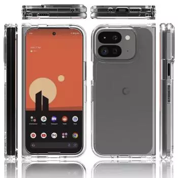 Прозрачный противоударный чехол для телефона Google Pixel 9 Pro Fold TPU+Arcylic Прозрачная задняя крышка для Pixel 9Pro Fold Shell Pixel 9 Pro Fold чистый
