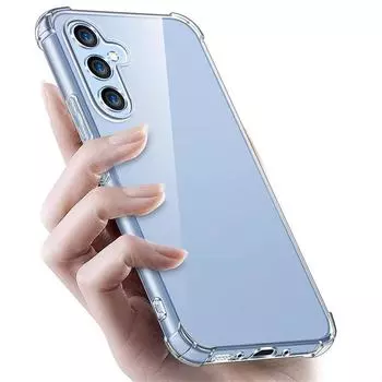 Прозрачный противоударный мягкий чехол с подушкой безопасности для Samsung Galaxy A04 A05 A04s A14 A54 A52S A13 5G iphone 15 14 11 12 13 Pro max Honor 90 70 50 20 30 Realme 9 Pro Plus чистый