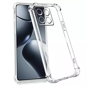 Прозрачный противоударный силиконовый мягкий чехол POCO F3 M4 M5s X3 GT C40 C55 F5 для Xiaomi Mi 15T 14T 13T 12T 11T Pro Lite 5G прозрачная накладка Fundas Xiaomi POCO X2