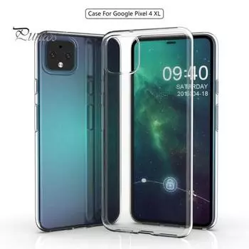 Прозрачный противоударный защитный чехол из ТПУ для мобильного телефона Pixel 4/4XL for Pixel 4XL