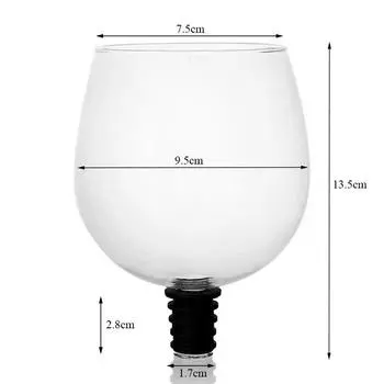 Прозрачный Прямо в Питьевой Стаканчик Вино Шампанское Бокал Винный Стаканчик прозрачный