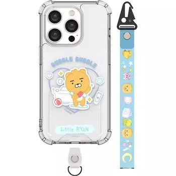 Прозрачный пуленепробиваемый усиленный чехол Little Kakao Friends Bubble Bubble Smart Tab, лучший персонаж Кореи