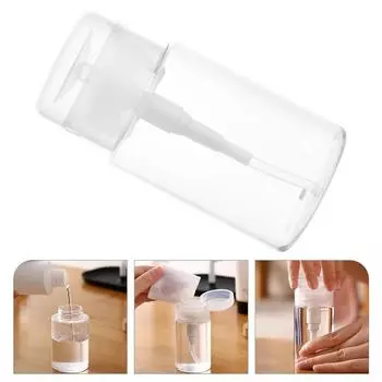 Прозрачный пустой маленький флакон-распылитель, мелкодисперсный распылитель 2 унции/55 мл, многоразовый карманный распылитель, пластиковый дорожный набор флаконов для макияжа, One Size